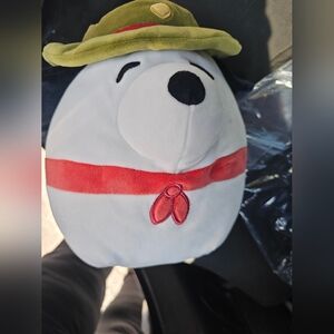 Squishmallows Peanuts Scout Woodstock 8 Inches